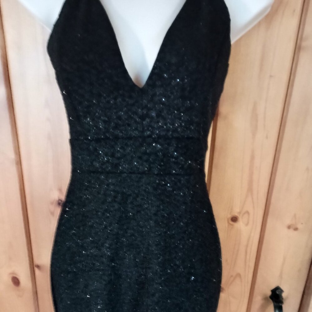 Windsor sparkly litte black dress